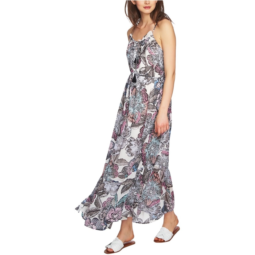 1State Floral Maxi Dress